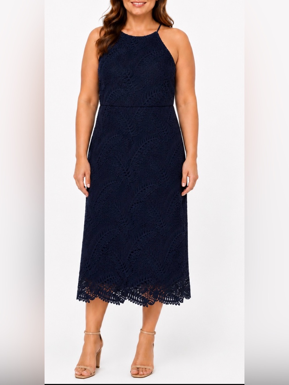 Chico's Lace Halter Midi Dress NWT Size 3/ US‎ XL
